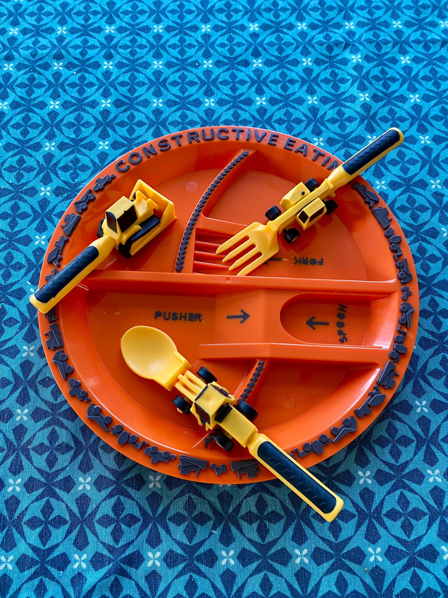 Bulldozer Bites! Cutlery Set