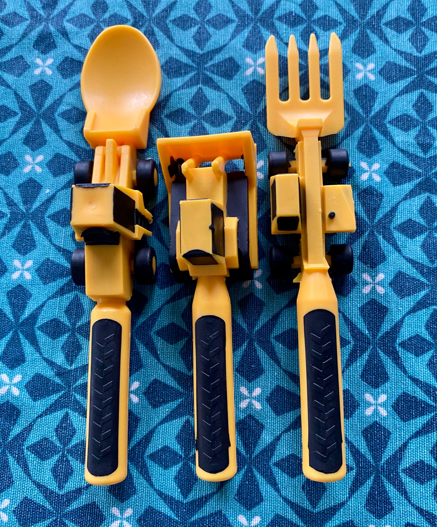 Bulldozer Bites! Cutlery Set